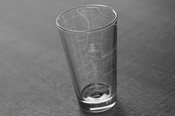 Calgary, Canada Maps Pint