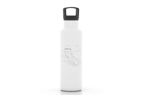 State Map 21 oz Insulated Hydration Bottle