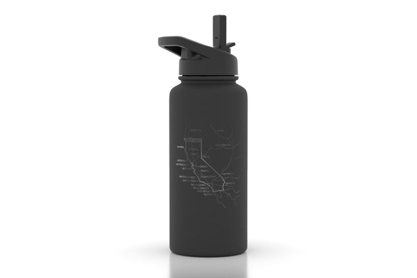 State Map 32 oz Insulated Bottle