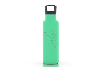 State Map 21 oz Insulated Hydration Bottle