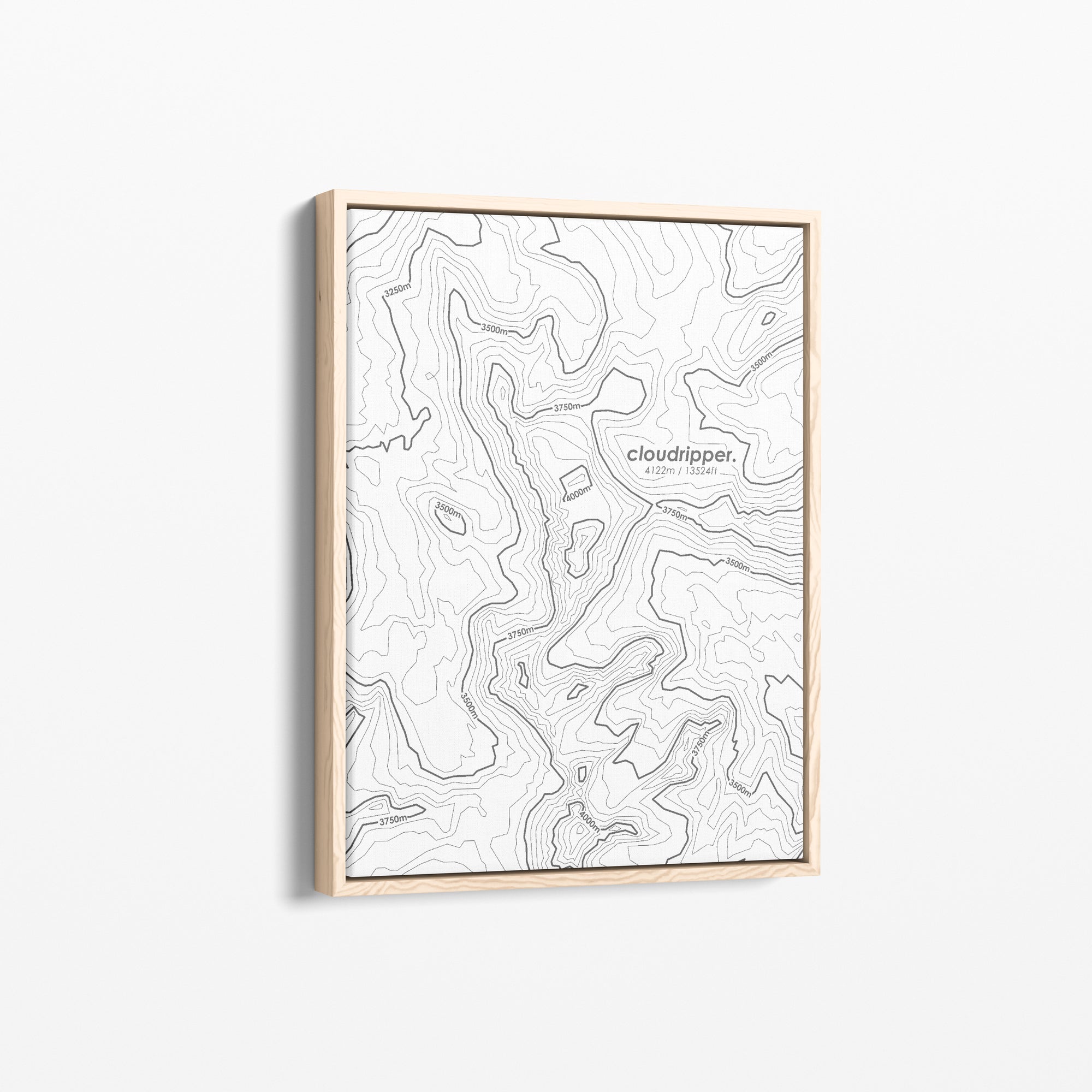 Topography Wall Art - Well Told