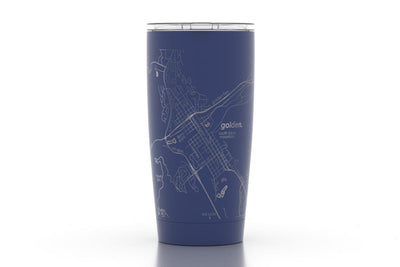 Recipient's City Map 20 oz Insulated Tumbler