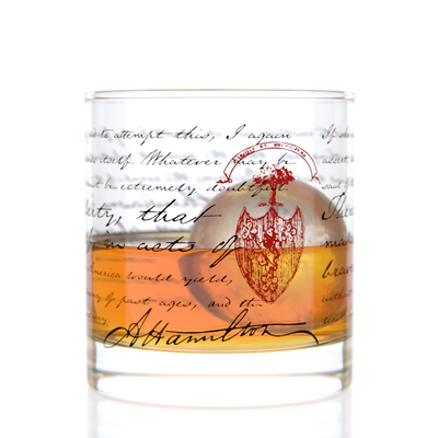 Founding Fathers Whiskey Glass