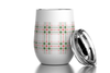 Winter Holiday 12 oz Insulated Wine Tumbler