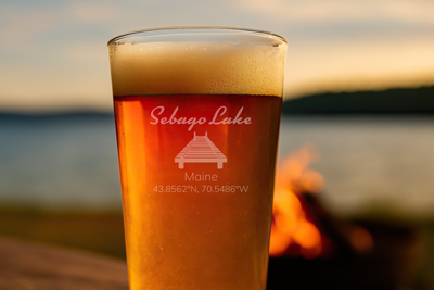 Lake Life Pint Glass
