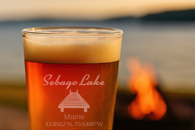 Lake Life Pint Glass