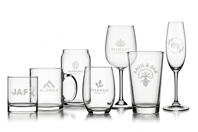Custom Logo Glassware