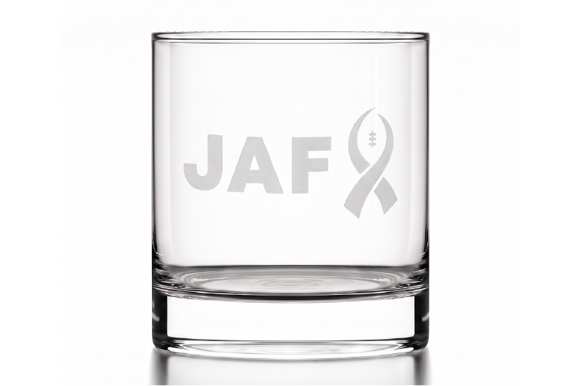 Custom Logo Rocks Glass