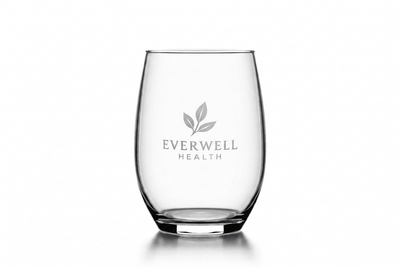 Custom Logo Stemless Wine Glass
