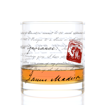 Founding Fathers Whiskey Glass