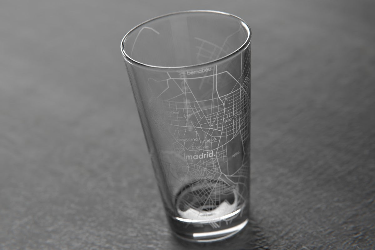Madrid Maps Pint