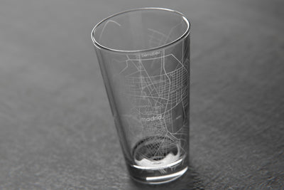 Madrid Maps Pint