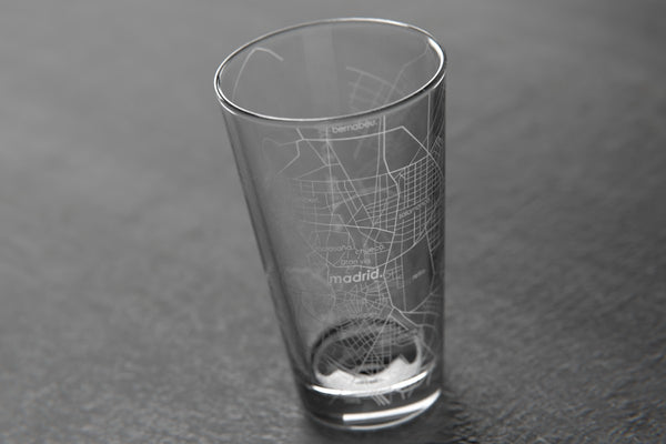 Madrid Maps Pint