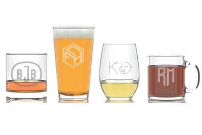 Monogram Glassware