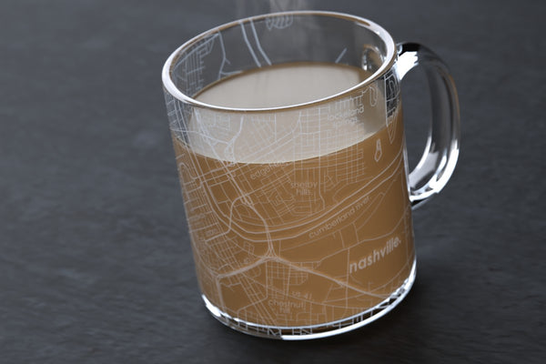 Nashville Map Coffee Mug