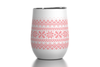 Winter Holiday 12 oz Insulated Wine Tumbler