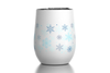 Winter Holiday 12 oz Insulated Wine Tumbler