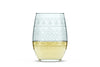 Pine Tree Sweater Stemless Wine Glass