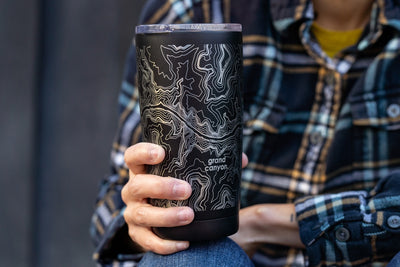 Topography Maps 20 oz Insulated Tumbler