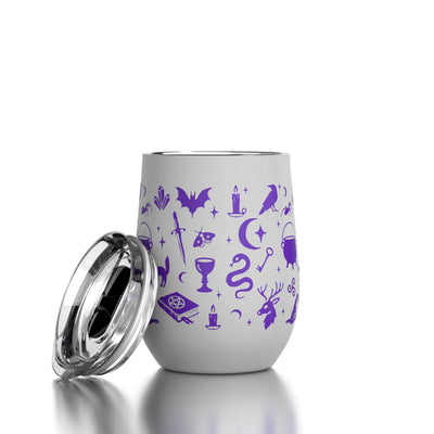Halloween 12 oz Insulated Wine Tumbler