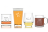 Zip Code/Area Code Glassware