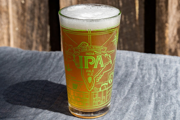 Beer Origins Pint Glasses