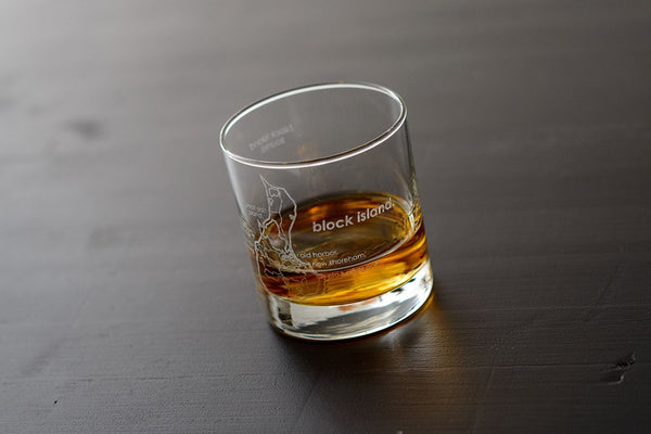 Block Island Rocks Glass