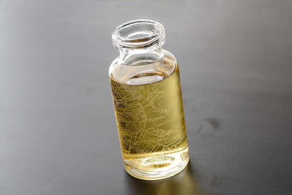 Boston Street Maps Rustic Carafe