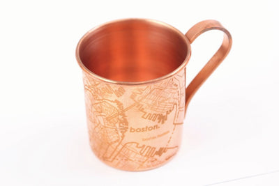 Copper Mug - Boston Map