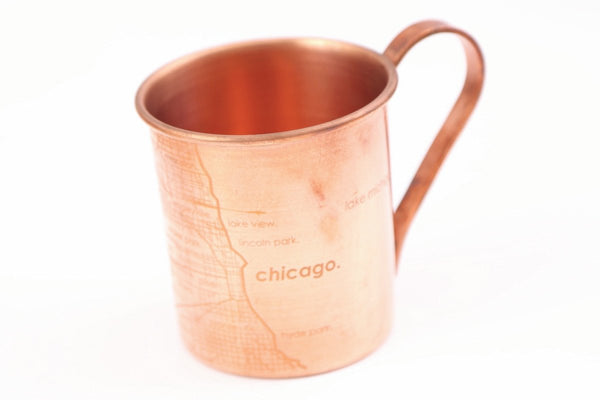 Copper Mug - Chicago Map