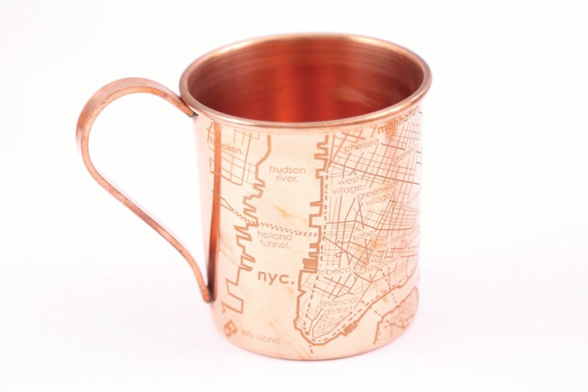 Copper Mug - NYC Map