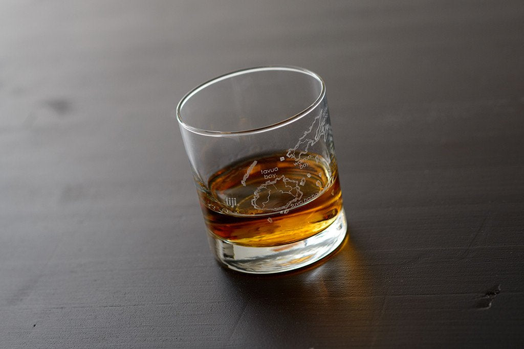 Fiji Islands Rocks Glass