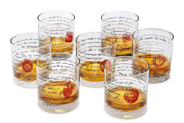 USA Made Drinking Glasses - Pint Glasses - Whiskey Glasses - Shot Glasses -  Wine Glasses and Chillers