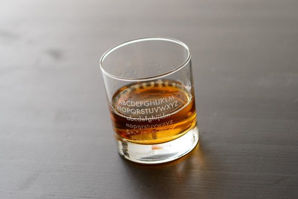 Futura - Font Rocks Glass