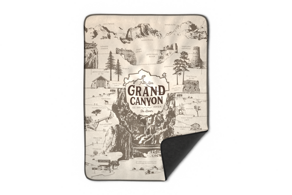 Grand Canyon Fleece Blanket