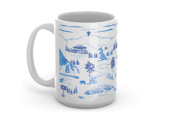 Great Smoky Mountains 15 oz Ceramic Mug