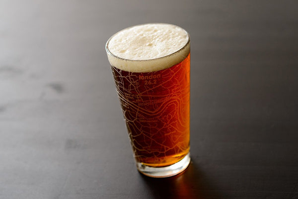 London 26.2 - Marathon Map Pint Glass