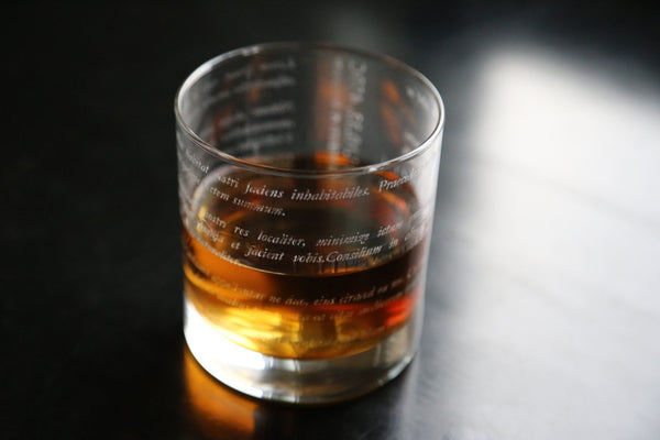 Lorem Ipsum Rocks Glass