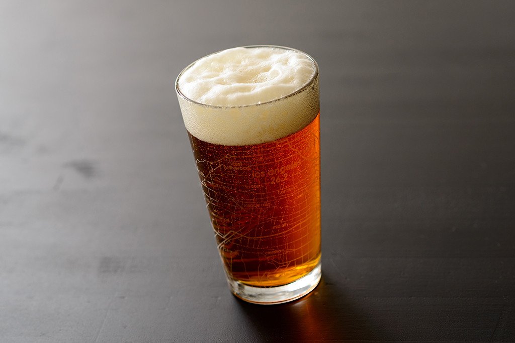 Los Angeles 26.2 - Marathon Map Pint Glass