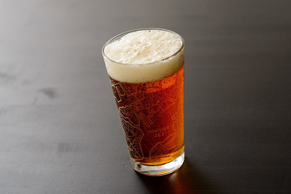 New York 26.2 - Marathon Map Pint Glass