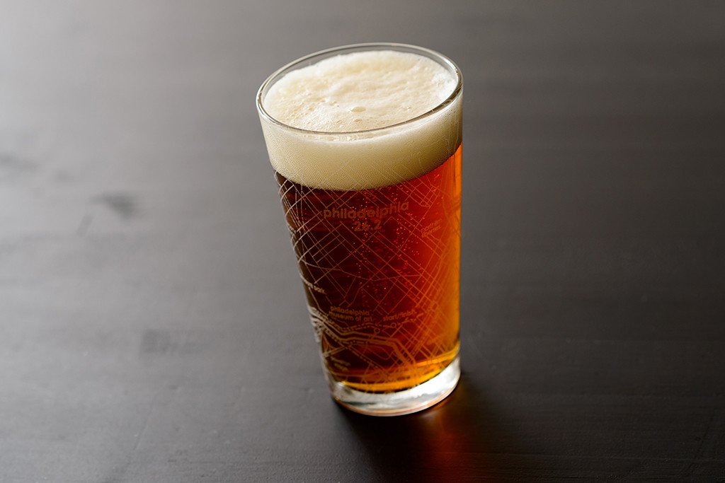Philadelphia 26.2 - Marathon Map Pint Glass