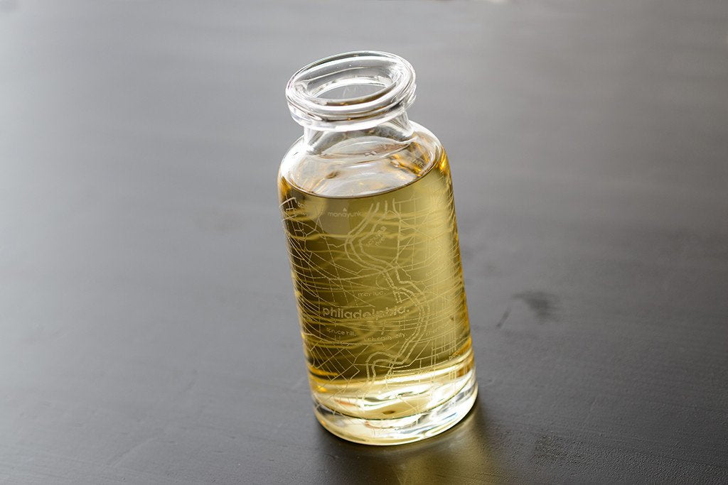 Philadelphia Street Maps Rustic Carafe