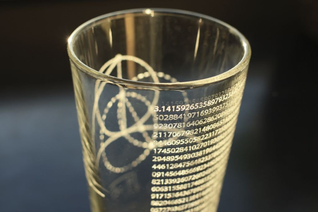 Pi Theorem Pint Glass
