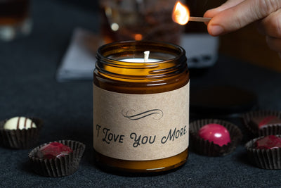 Custom Quote Candle - Amber