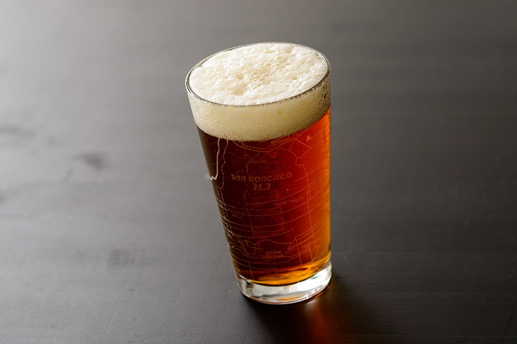 San Francisco 26.2 - Marathon Map Pint Glass