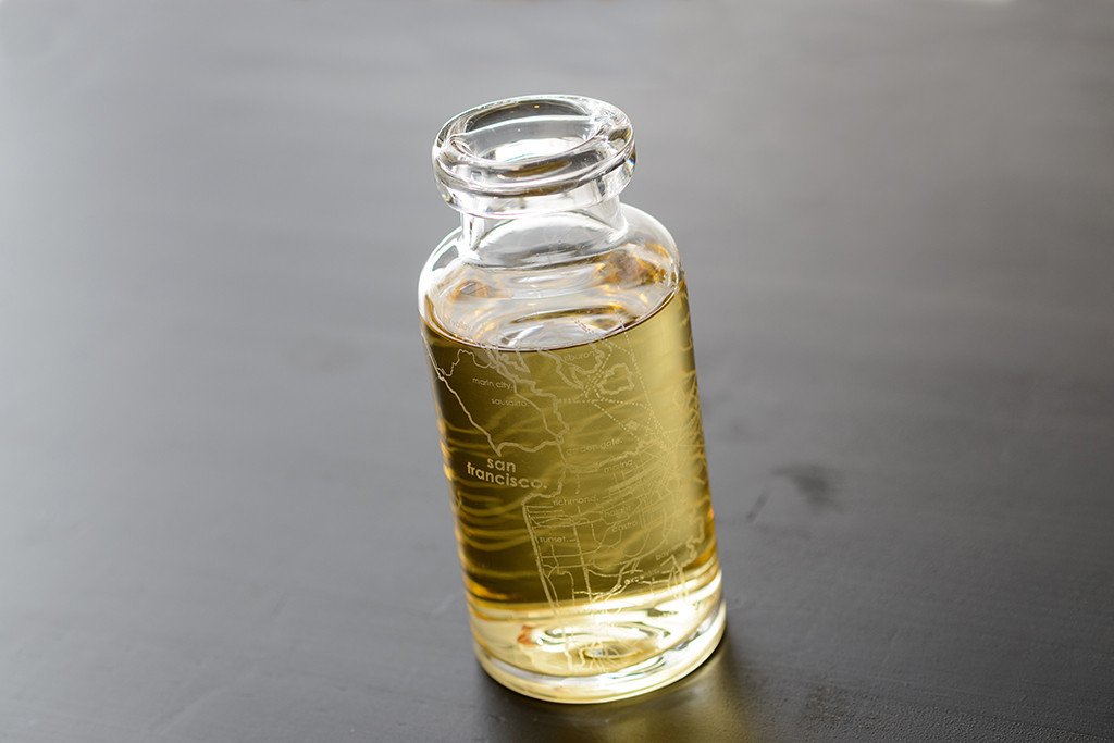 San Francisco Street Maps Rustic Carafe