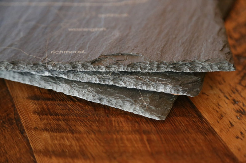 Topography Map Slate Server - Well Told