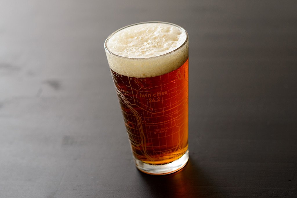 Twin Cities 26.2 - Marathon Map Pint Glass
