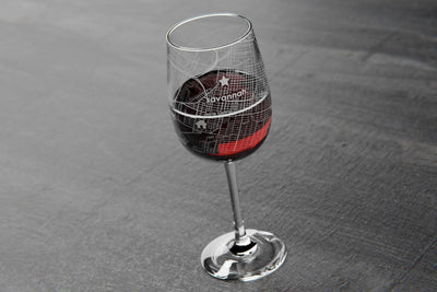 Custom Maps Stemless Wine Glass  Design Glasses for ANY Location! - Well  Told