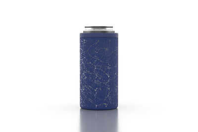 Custom can cooler with night sky